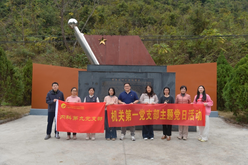 送医入户暖民心 红色薪火照医路——我院机关第一、内科第九党支部赴新盏村开展主题党日活动